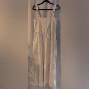 Marine Layer NWT White Tiered Dress